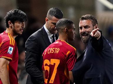 Roma fires Daniele De Rossi after going winless in its opening 4 Serie A matches