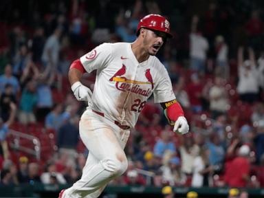 Arenado hits a 10th-inning grand slam to give the Cardinals a 10-6 win over the Brewers