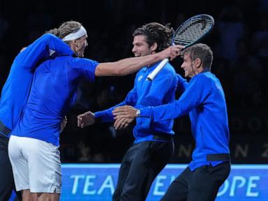 Zverev adds Laver Cup clincher to his big year after French Open and US Open titles