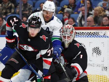 Conor Garland scores 2 including OT winner as Canucks rally to beat Sabres 4-3