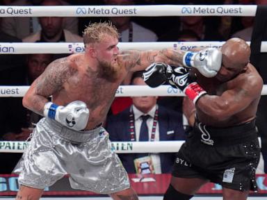 Mike Tyson-Jake Paul fight draws record betting for a combat sports event