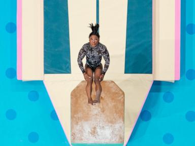 Simone Biles has redefined her sport -- and its vocabulary. A look at the skills bearing her name