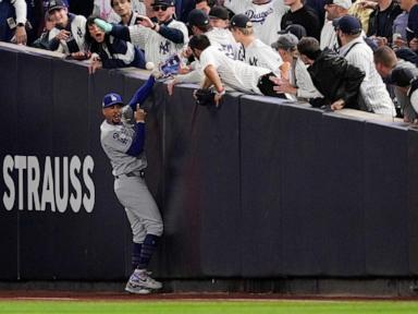 Yankees fans who interfered with Betts' catch are banned from Game 5 of the World Series