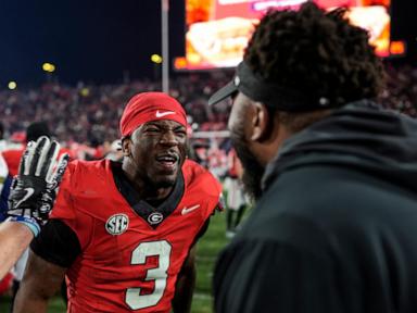 No. 6 Georgia rallies to beat Georgia Tech 44-42 in eighth overtime, bolsters playoff hopes