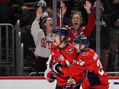 Capitals end the Golden Knights' season-opening winning streak at 3 with a 4-2 victory