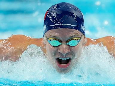 After four races in one day, Léon Marchand prepares for two more Wednesday with medals on the line