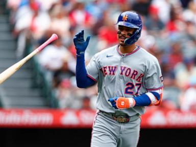 Mark Vientos hits 2 homers, drives in 4 runs to power Mets to a 5-1 win over Angels
