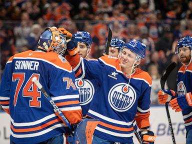 Skinner earns shutout, Arvidsson records three assists as Oilers put 4 past the Penguins