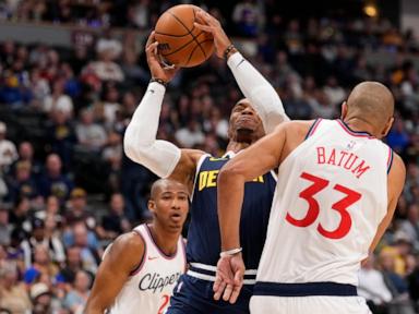 Harden, Powell help Clippers overcome Jokic's 41 points to beat Nuggets 109-104