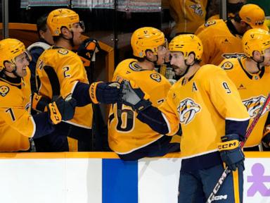 Forsberg and Marchessault lead the Predators past Utah 4-0