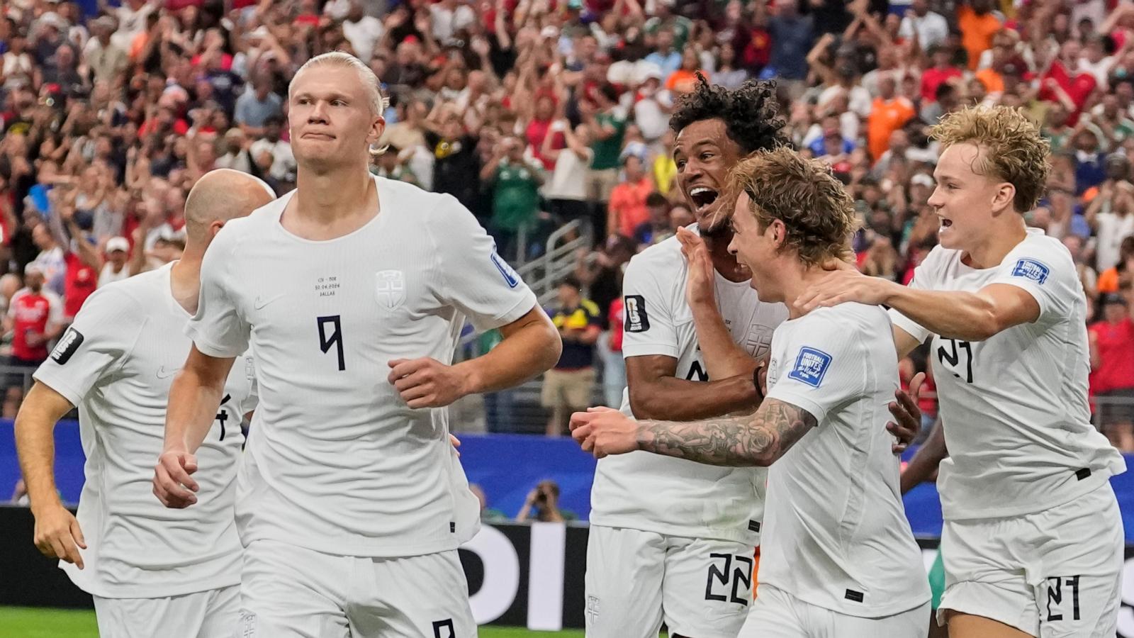 Haaland nets game-winner as Norway wins a World Cup knockout game