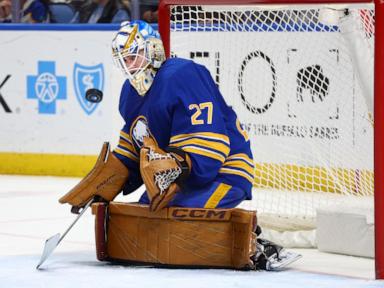 Dahlin scores in overtime as the Sabres beat the Blues 4-3