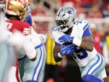 Parsons, Bland are held out with injuries as Cowboys are without Elliott in key test against Falcons