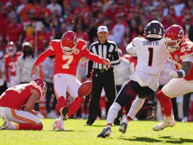 Chiefs putting kicker Harrison Butker on injured reserve ahead of knee procedure, AP source says