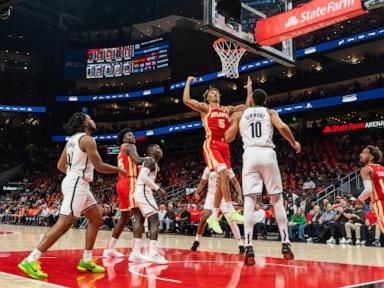 Young scores 30, Okongwu adds career-high 28 as Hawks open with 120-116 win over Nets