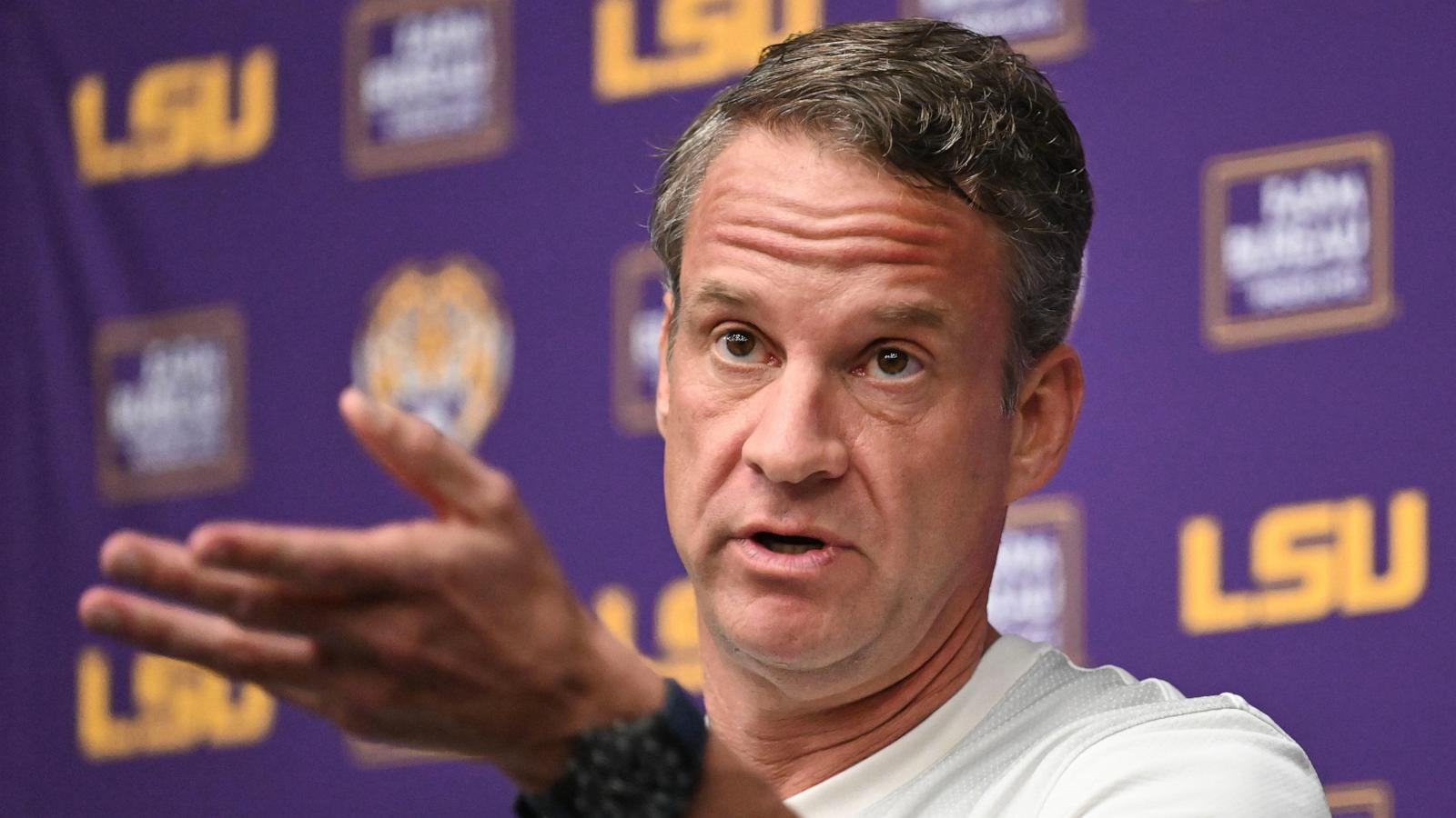 Lane Kiffin dives into a highly anticipated, politically charged first season with No. 11 LSU