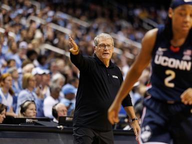 UConn coach Geno Auriemma breaks all-time wins record, getting 1,217th career victory