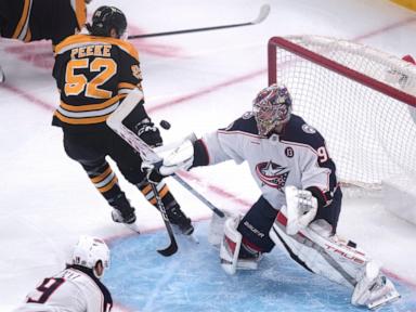 Blue Jackets score two short-handed goals to beat Bruins 5-1