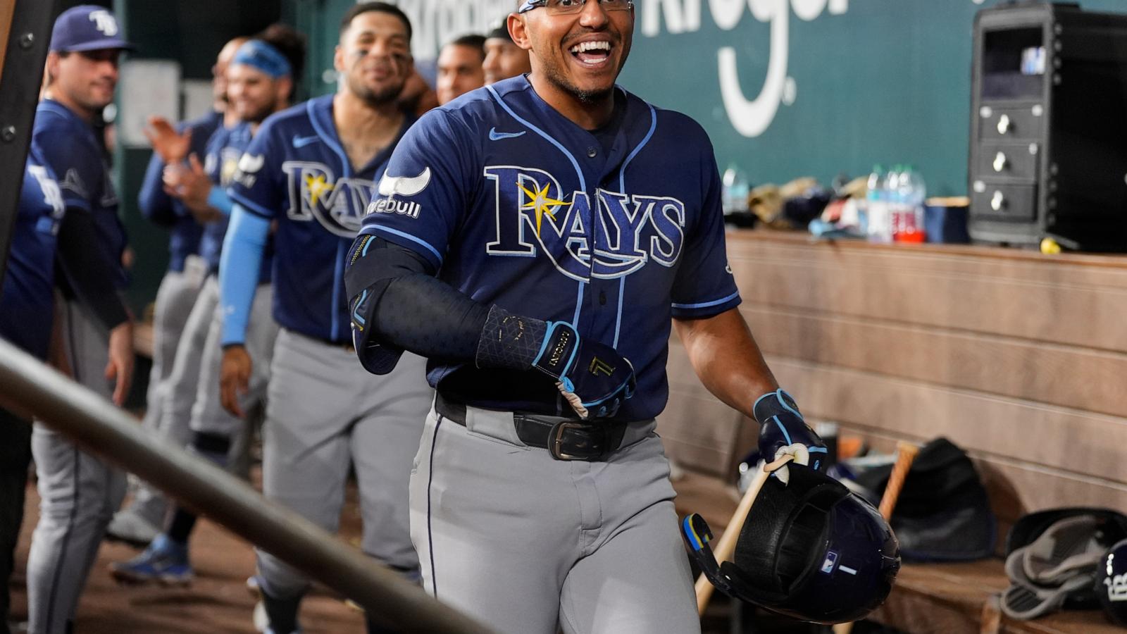 Aranda and Palacios homer as Rays overcome first Rangers grand slam of season in 7-6 win
