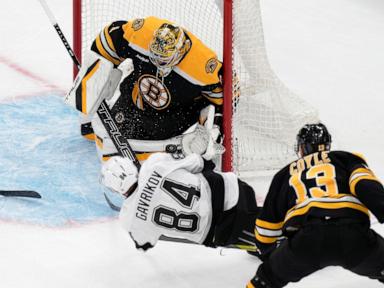 Pastrnak scores in overtime as the Bruins beat the Kings 2-1