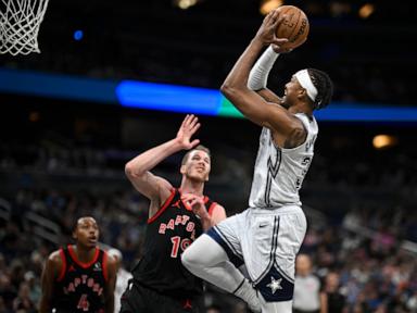 Raptors rookie Ja’Kobe Walter hits 3 with 0.5 seconds left for 114-113 win over slumping Magic