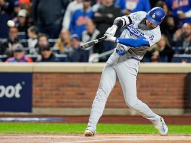 Shohei Ohtani homers to lead off NLCS Game 4 for Dodgers against Mets