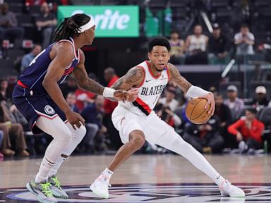 Anfernee Simons rallies Trail Blazers to 106-105 win over Clippers with 25-point performance