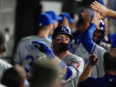Bobby Witt Jr. hits grand slam and the Royals hand the White Sox their 15th straight loss