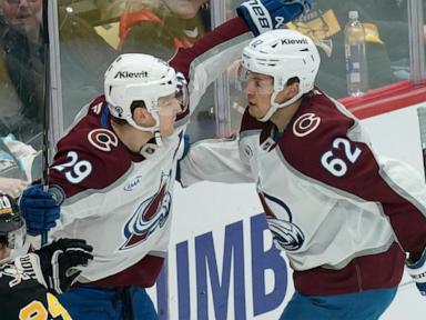 Rantanen records hat trick in 600th game and adds two assists as the Avalanche drill Pittsburgh 6-2