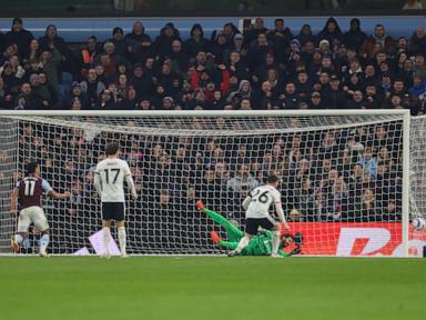 Salah scores, sets up equalizer as Liverpool draws 2-2 at Villa to lead Premier League by 8 points