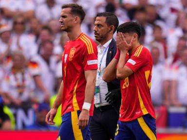 Spain's Pedri ruled out of rest of Euros and Kroos apologises for tournament-ending tackle