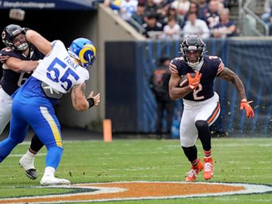 Caleb Williams leads 4 scoring drives as Bears beat Rams 24-18