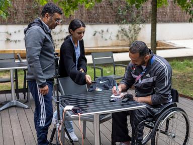 War at home is taking its toll on the only Palestinian athlete at the Paralympic Games