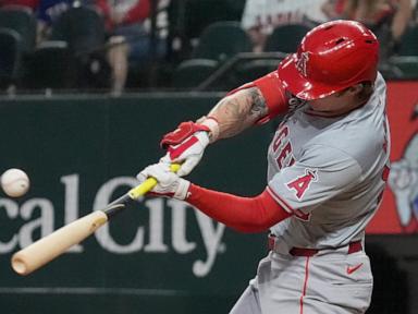 Rangers rally from a pair of 2-run deficits to beat the Angels 6-4