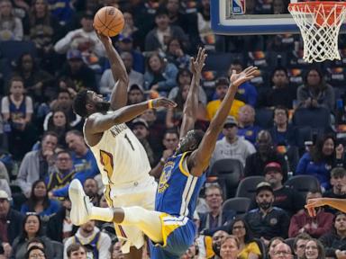 Trayce Jackson-Davis, Draymond Green lead Warriors to second straight win against Pelicans