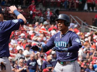 Arozarena hits first homer against former team, Mariners rout Cardinals 10-4