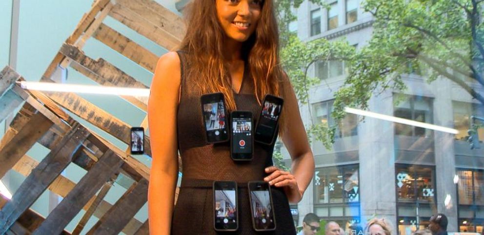 Fashion and Technology Collide in the iPhone Dress - ABC News