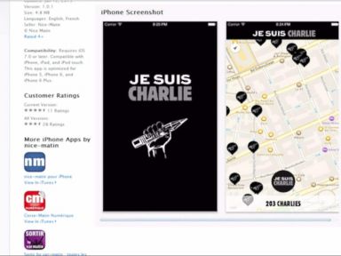 Je Suis Charlie App Hits Apple App Store