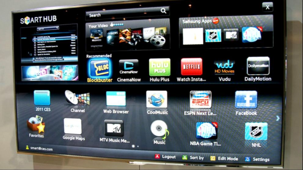 Subscriptions on Samsung Smart TVs