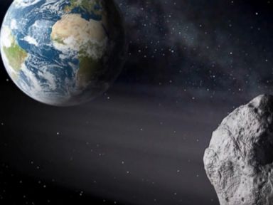 VIDEO: An asteroid that was only just discovered on Oct. 10 is set to whiz past Earth on Halloween, marking the closest encounter our planet has had with one of the massive speeding rocks since 2006, according to NASA.