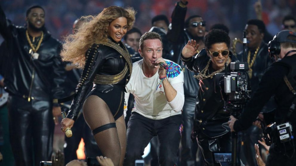 Beyonce topped the list after her halftime performance with Coldplay and Br...