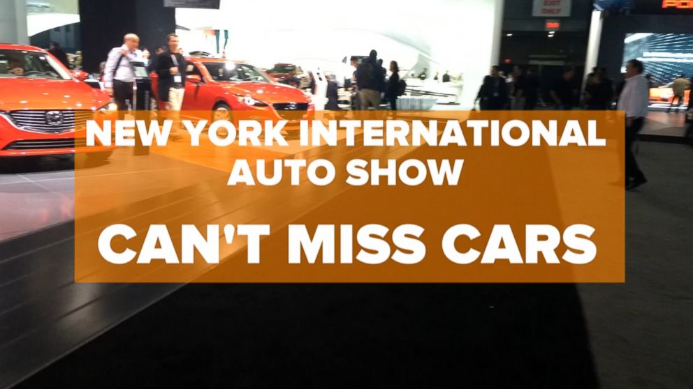 Video MustSee Cars at the New York International Auto Show ABC News