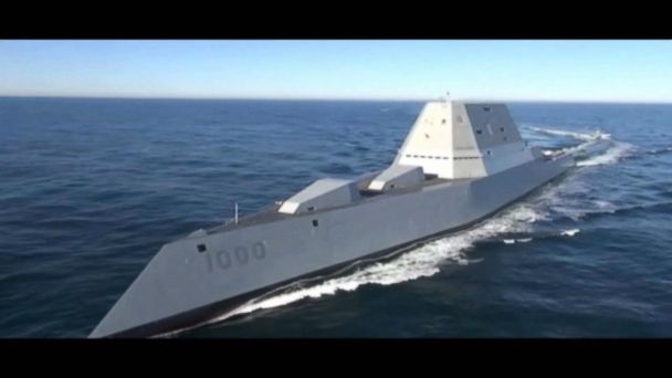 Video Meet the USS Zumwalt, U.S. Navy's Newest Destroyer - ABC News