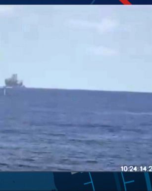 VIDEO: SpaceX founder Elon Musk tweeted a video Thursday of the company's rocket crashing a day earlier as it attempted to land on an ocean barge in the Atlantic Ocean.