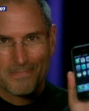 Jan. 9, 2007: Steve Jobs unveils Apple's first iPhone.