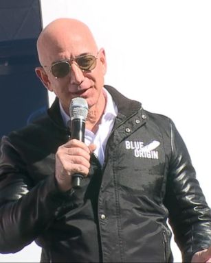 VIDEO: Amazon CEO Jeff Bezos enters the commercial space race