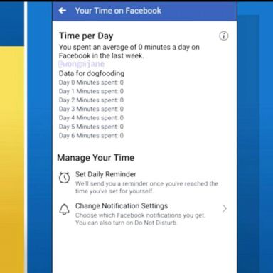 VIDEO: Hidden Facebook feature allows users to monitor time spent on Facebook