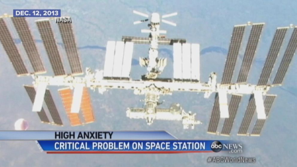International space station breaks down.