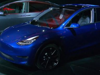 WATCH: Tesla rolls out new car