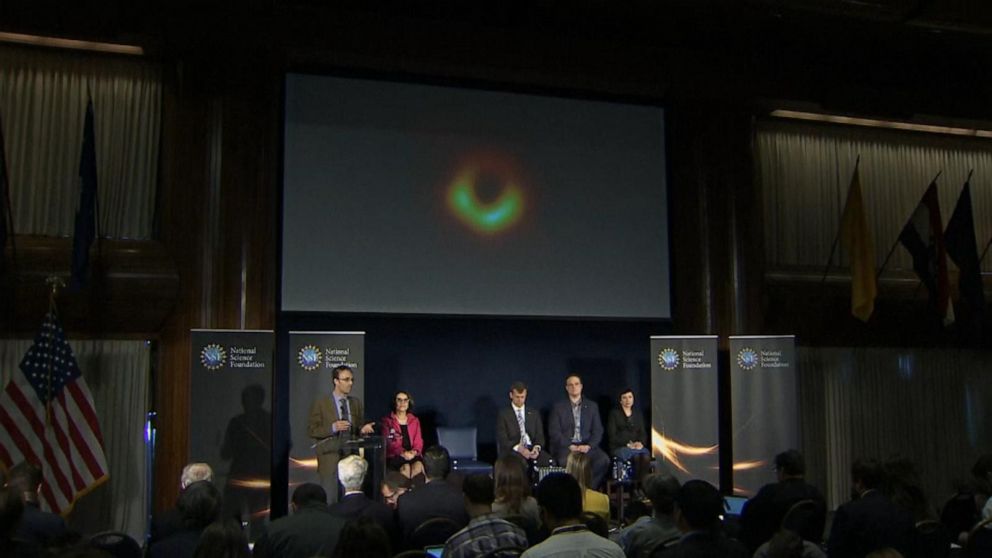 The First Photo Of A Black Hole Is Finally Here Abc News